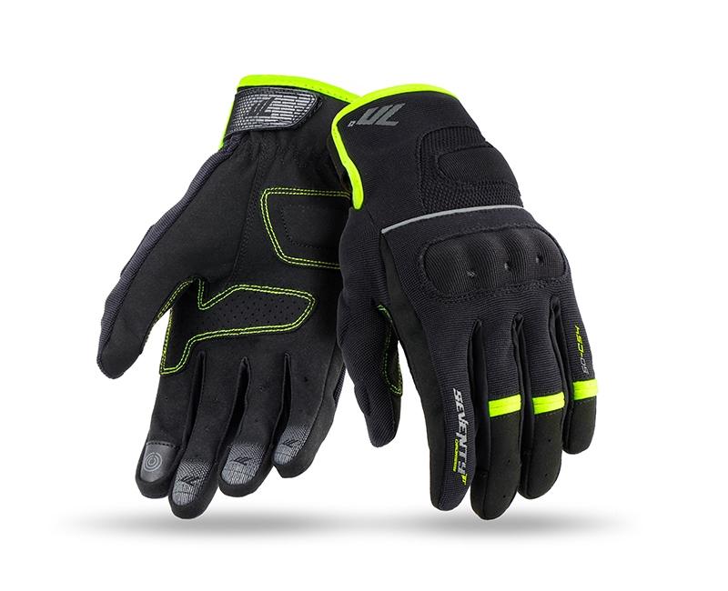 Guante SD-C54 verano urban hombre negro/amarillo fluor XXXL